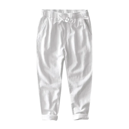 Men's Linen Trousers Filo - Pure