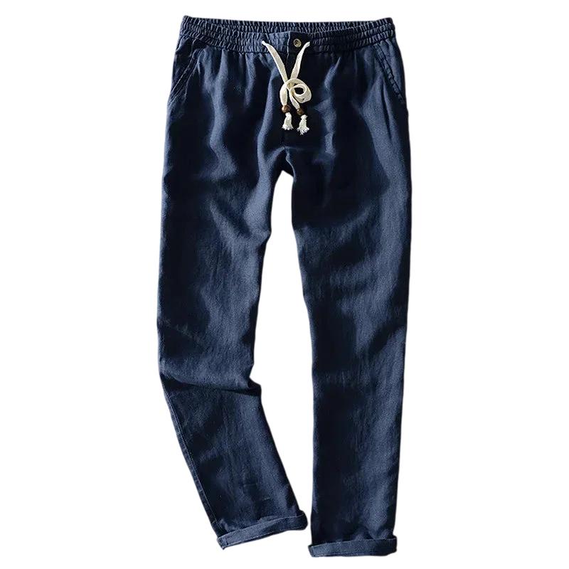 Men's Linen Trousers Morato - Pure