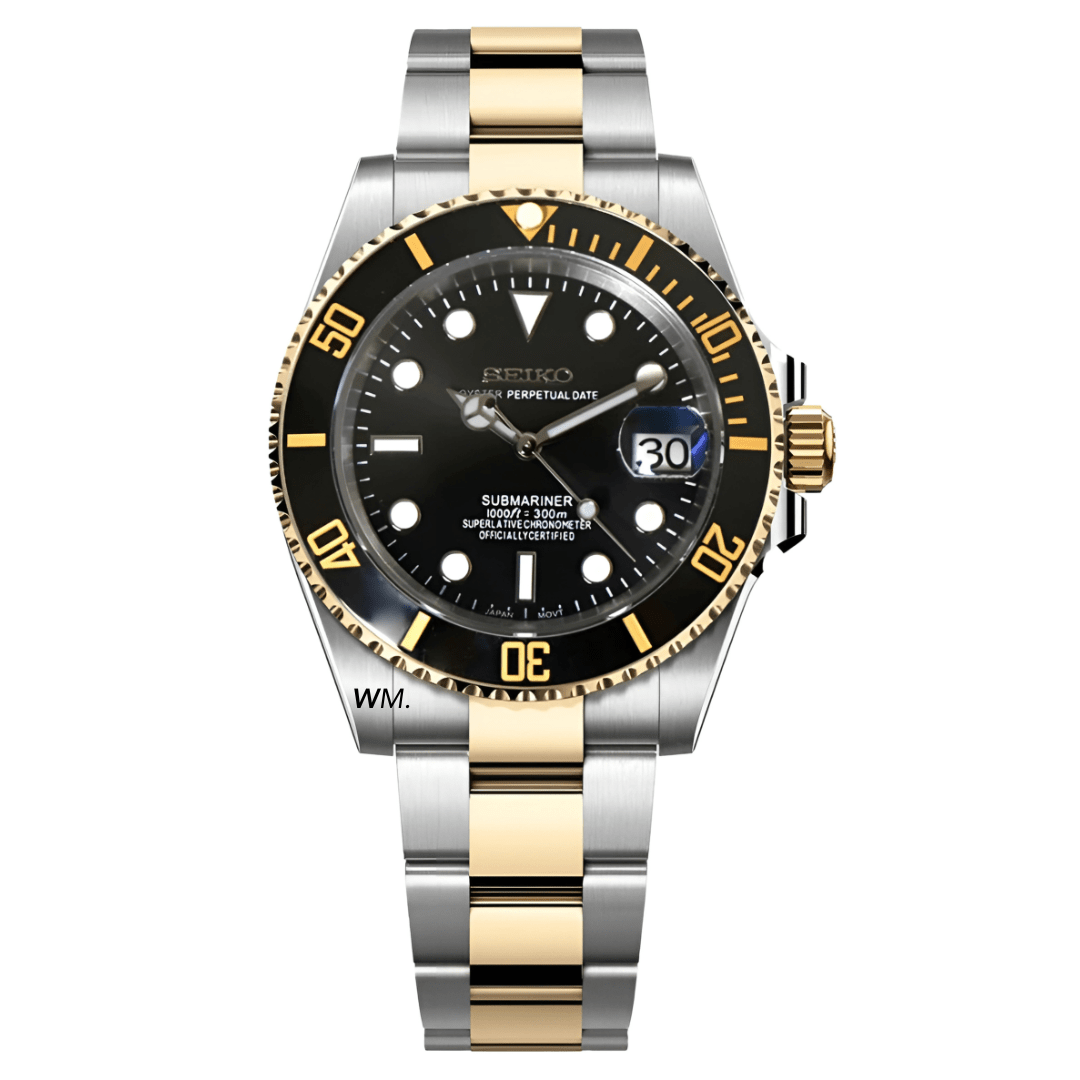 WATCH MOD MARINER | SILVER GOLD | NIGHT